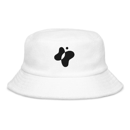 Malomo Butterfly Logo Terry Cloth Bucket Hat